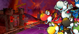 Black and White Yoshi in Mario Tennis Open