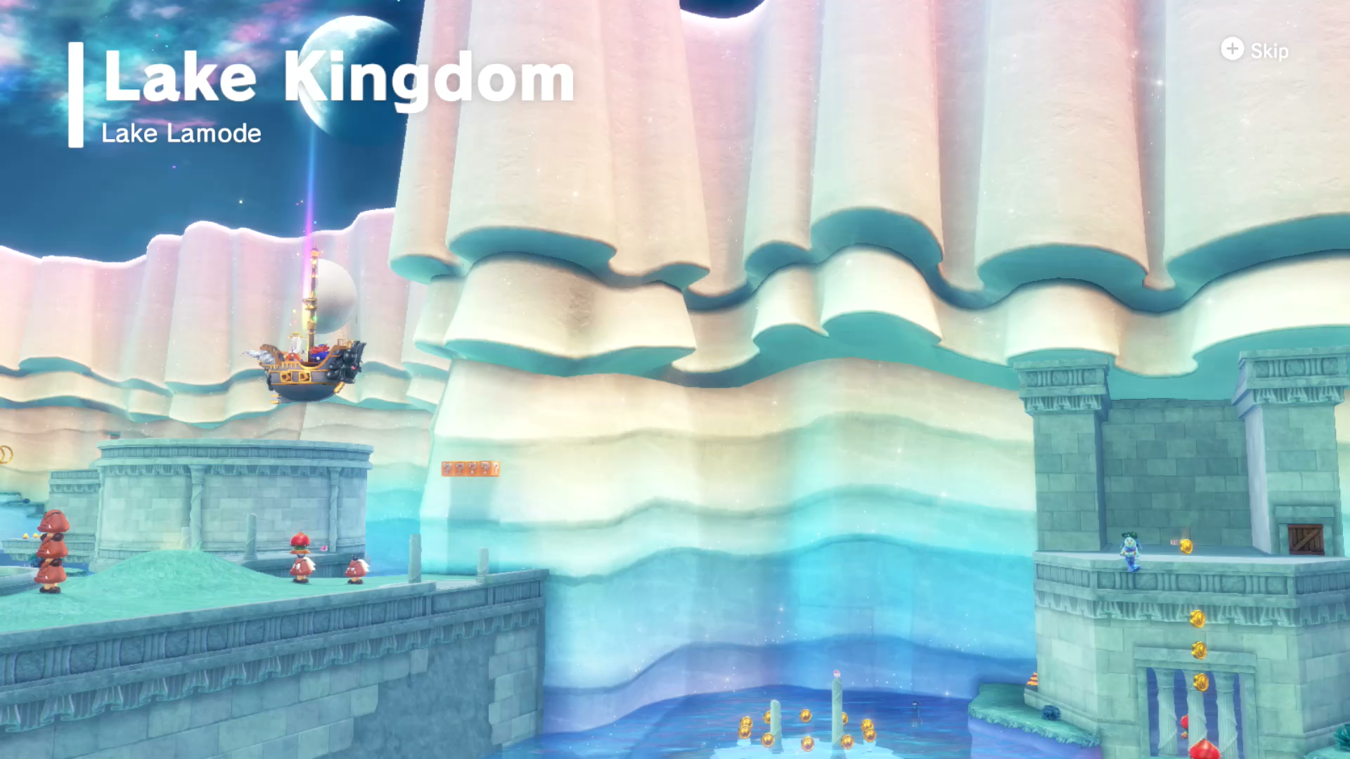 Super Mario Odyssey: Lake Kingdom Power Moon Locations