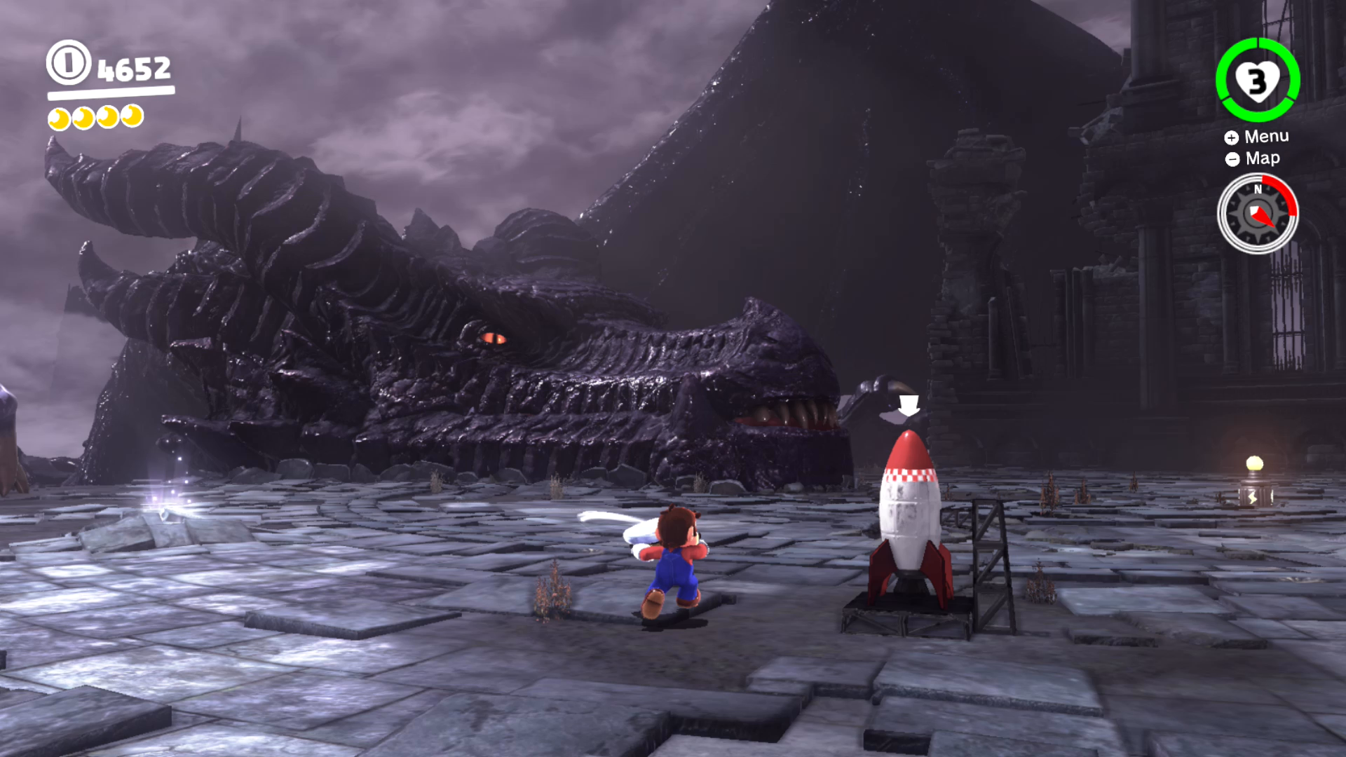 Super Mario Odyssey - Ruined Kingdom - Moon Locations