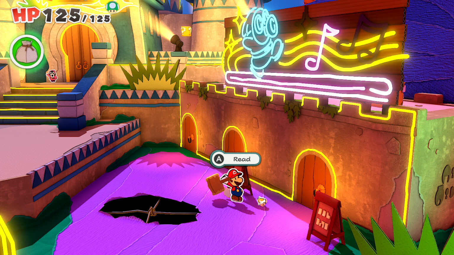 Shroom City Paper Mario The Origami King Walkthrough