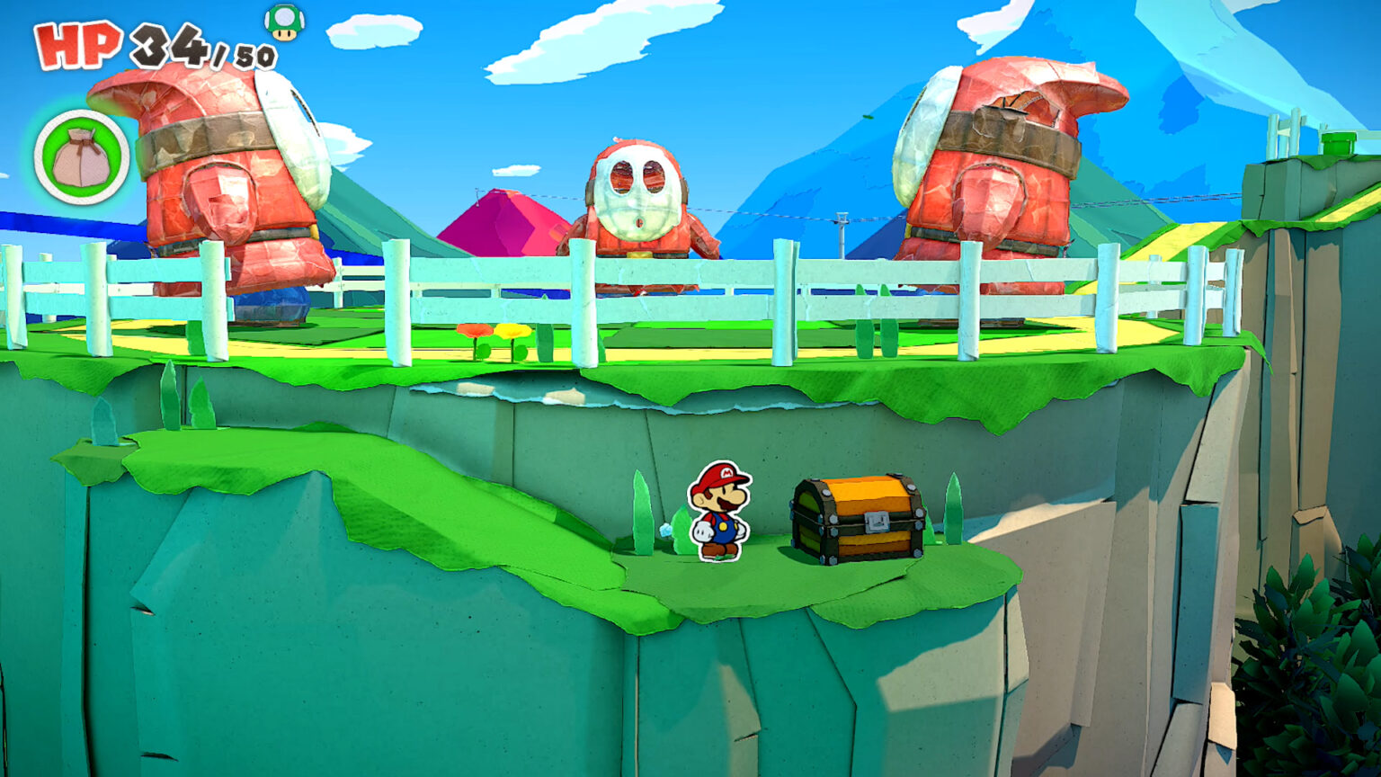 Overlook Mountain Paper Mario The Origami King Walkthrough