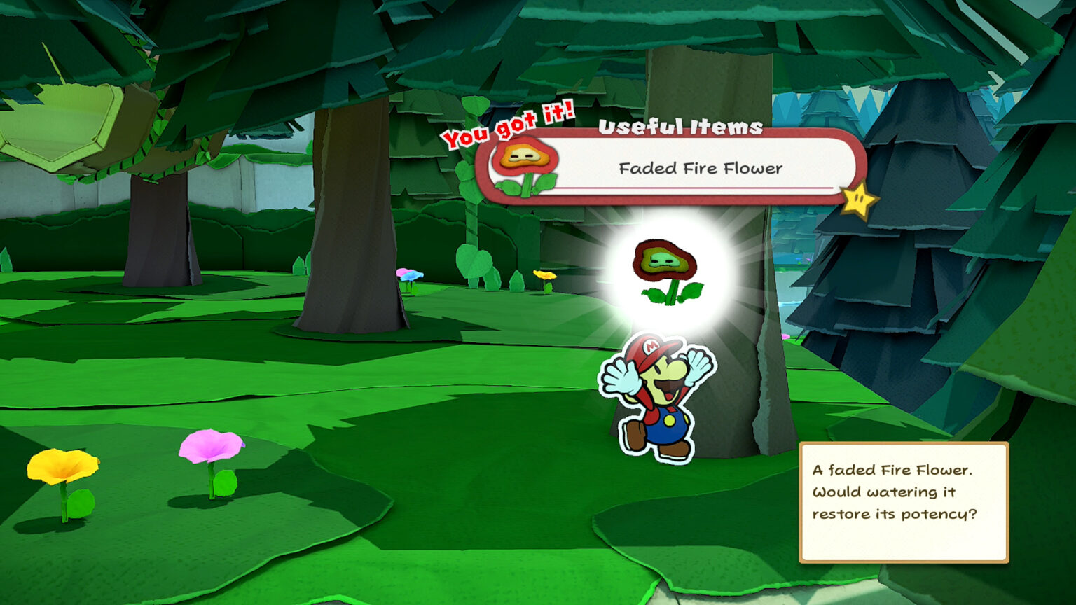 Whispering Woods Paper Mario The Origami King Walkthrough Guide