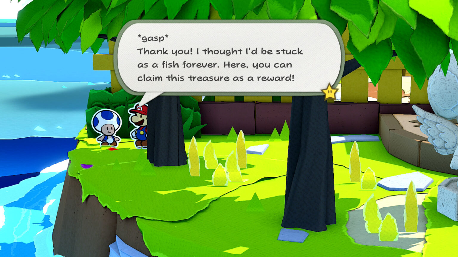 Mushroom Island Paper Mario The Origami King Walkthrough