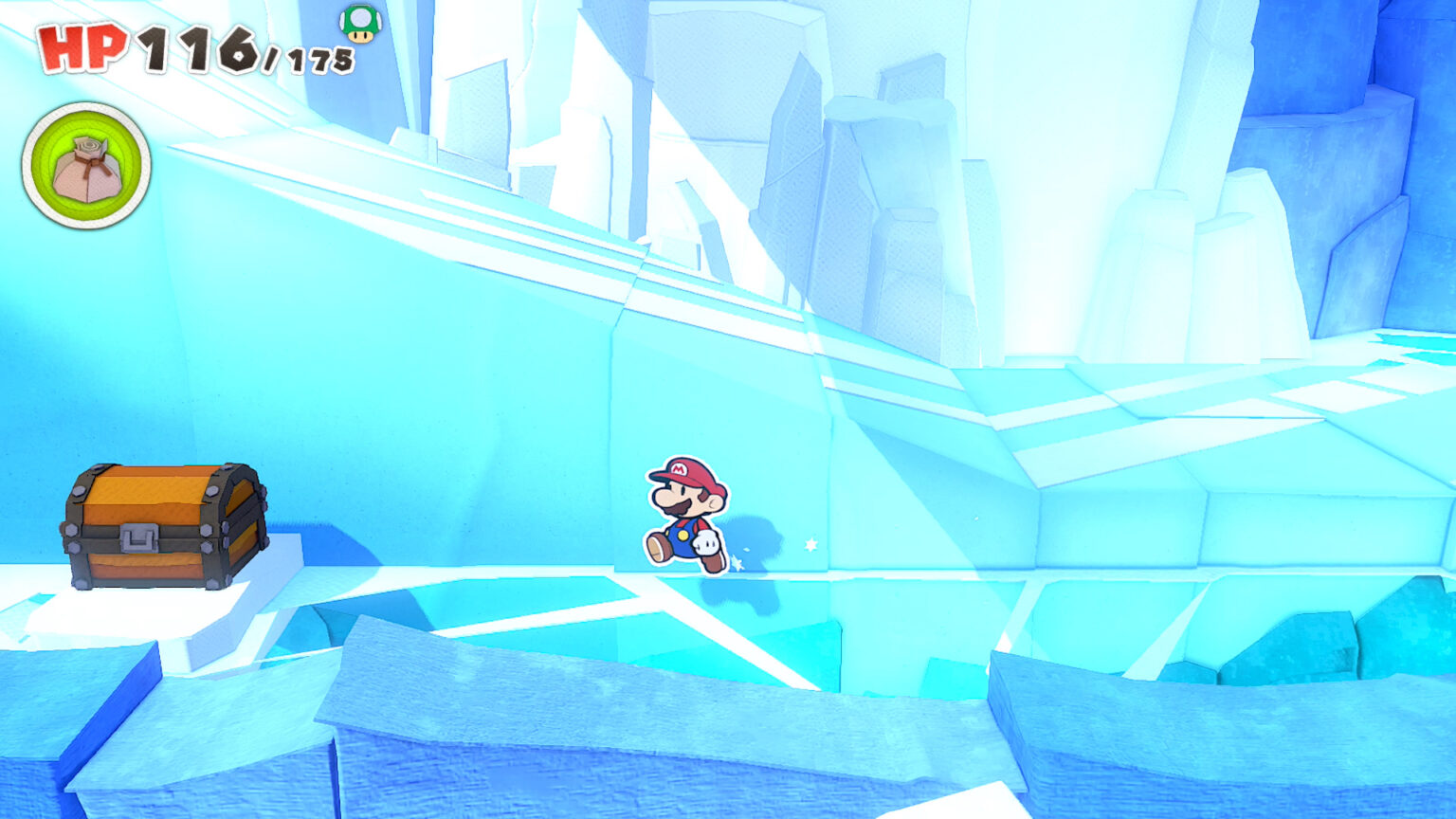 Ice Vellumental Mountain Collectibles Paper Mario The Origami King