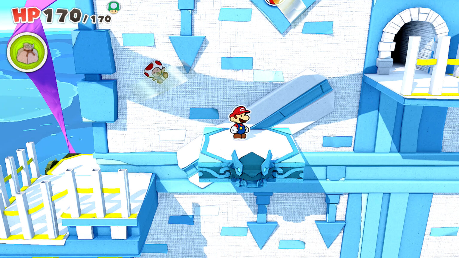 Sea Tower Paper Mario The Origami King Walkthrough