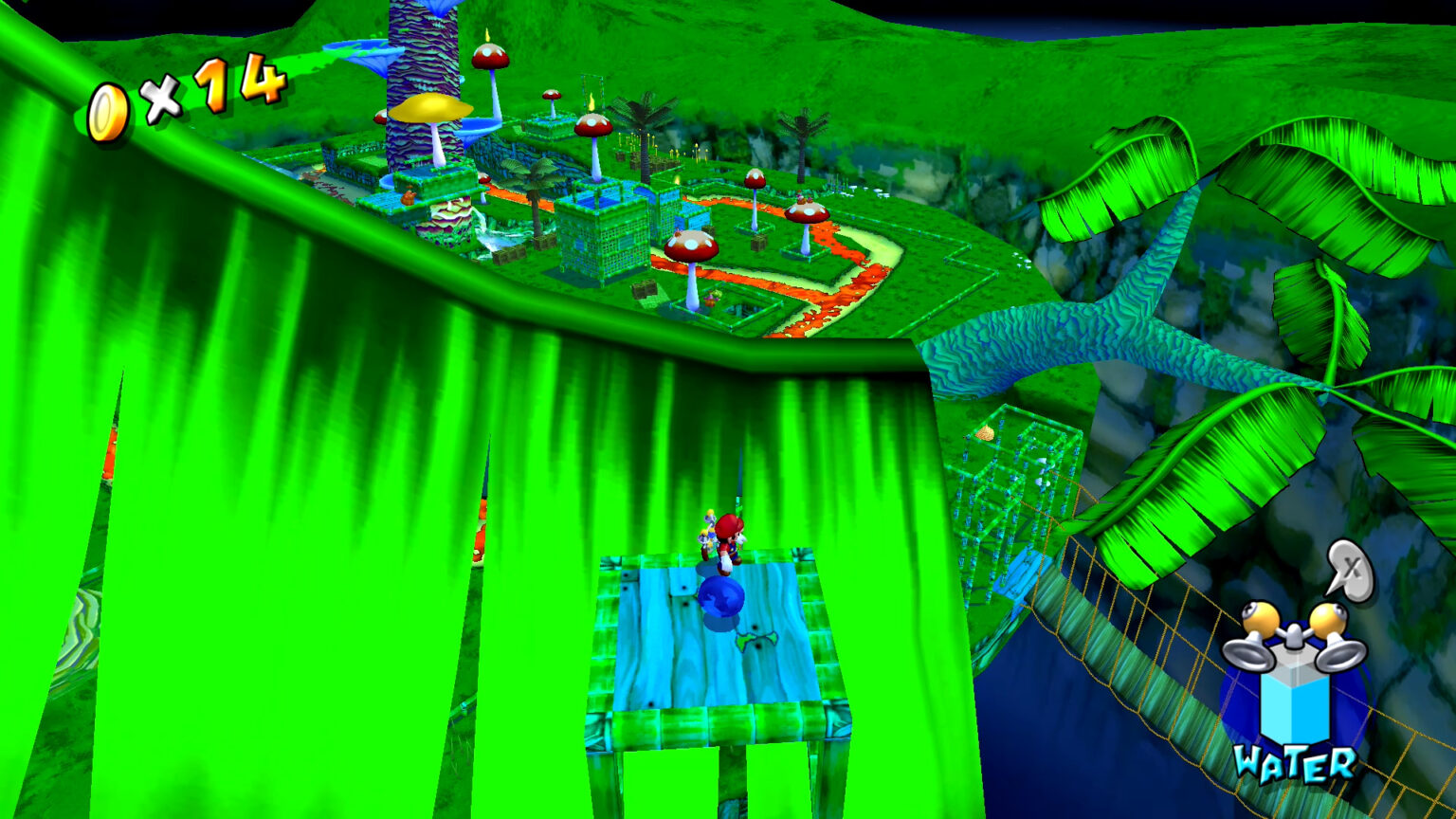 Pianta Village Blue Coins - Super Mario Sunshine Walkthrough