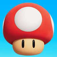 Super Mushroom from The Super Mario Bros. Movie