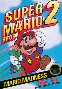 Box art of Super Mario Bros. 2.