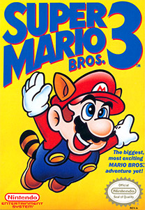 Box art of Super Mario Bros. 3.
