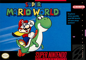 Box art of Super Mario World.