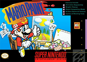 Box art of Mario Paint.