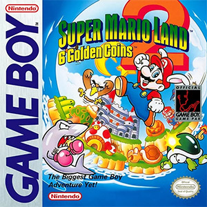 Box art of Super Mario Land 2: 6 Golden Coins.