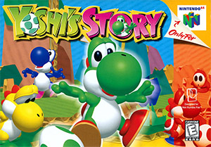 Box art of Yoshi's Story.