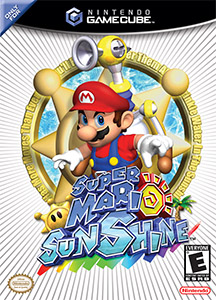 Box art of Super Mario Sunshine.
