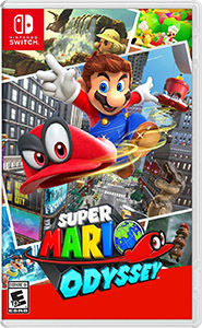 Box art of Super Mario Odyssey.