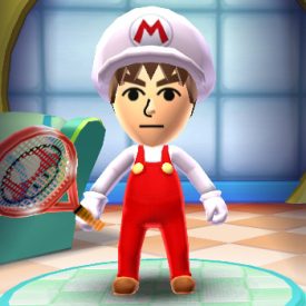 Image of Fire Mario Costume.