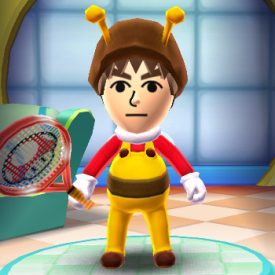 Image of Bee Mario Costume.