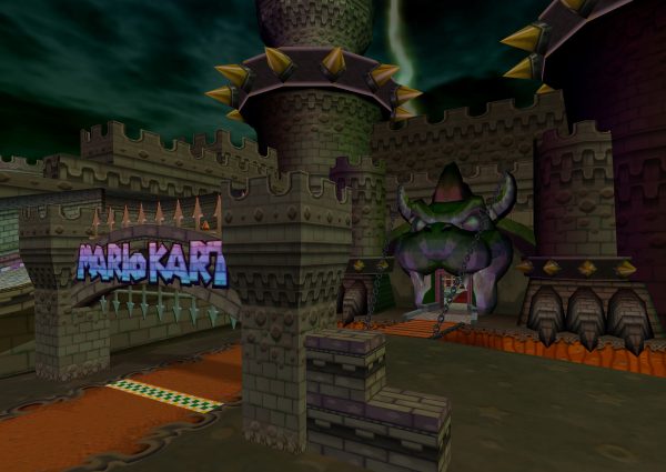 Image of Bowser's Castle.
