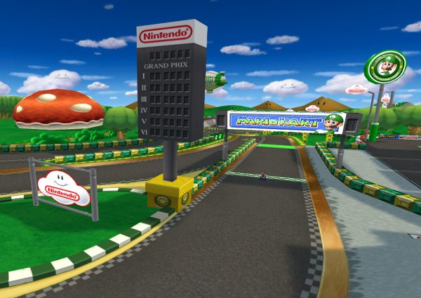 Image of Luigi Circuit.